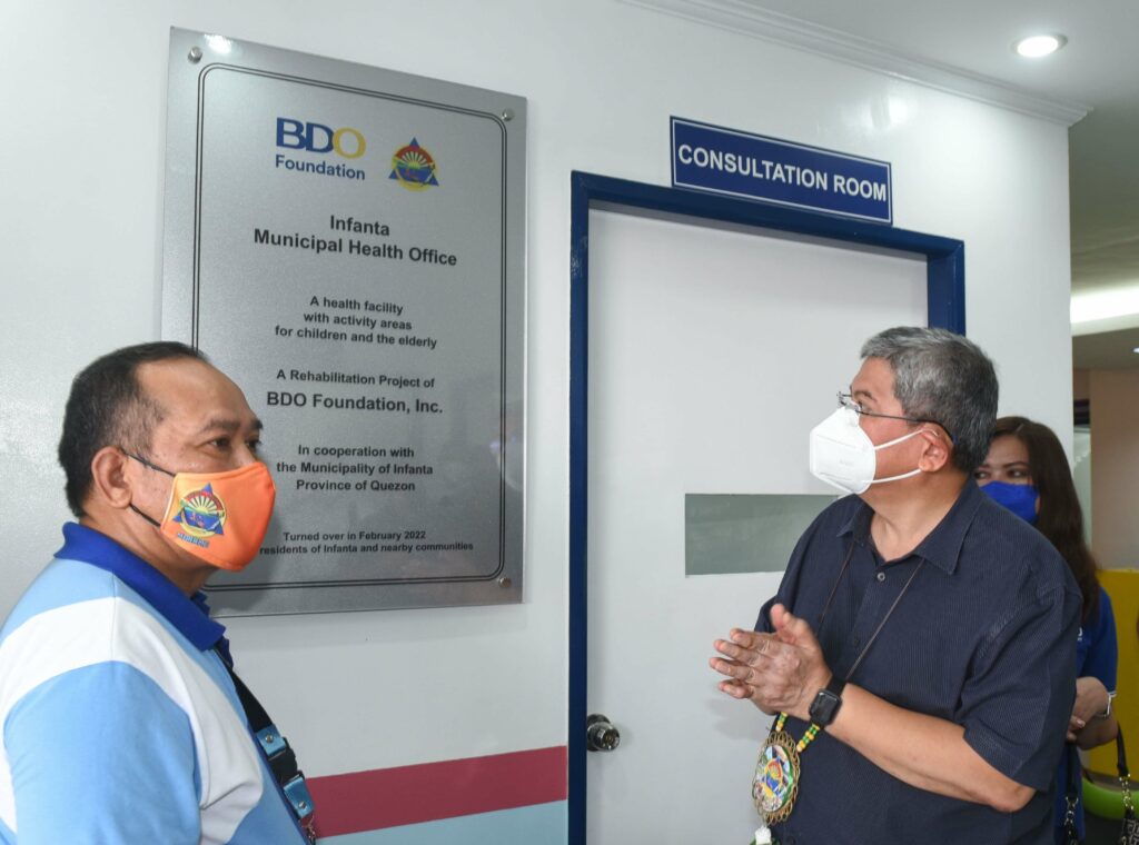 BDO Foundation rehabs health centers in Agusan Iloilo Quezon and ...