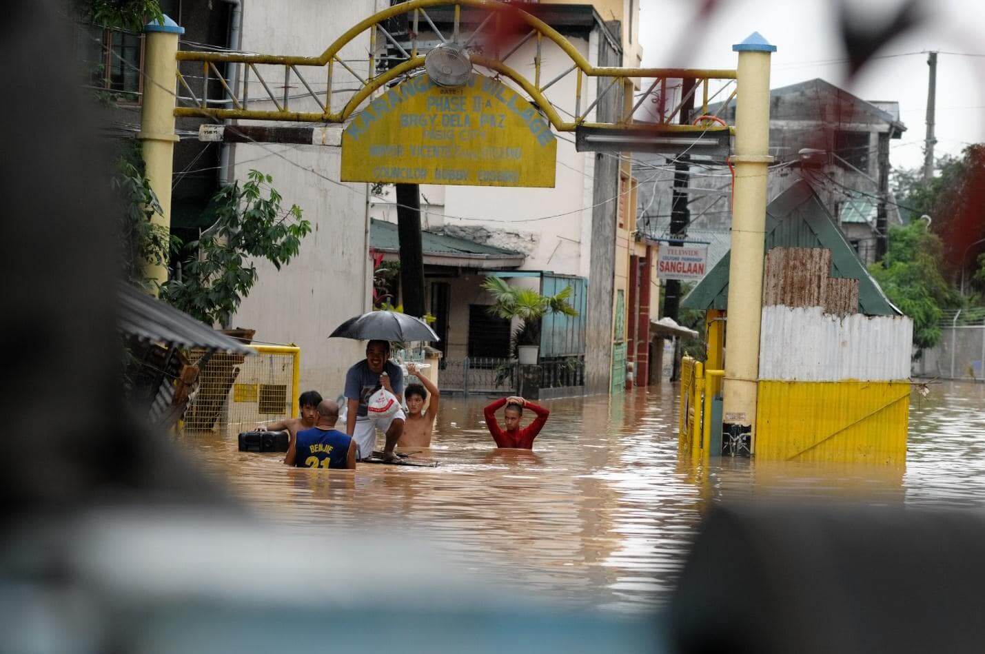 Flooding brought about by Typhoon Ondoy 2009