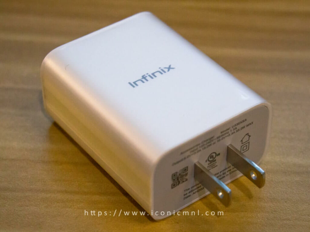 Infinix ZERO 5G - 33W charger