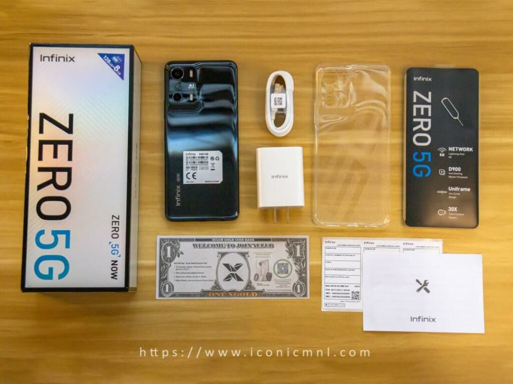 Infinix ZERO 5G - Whats Inside The Box