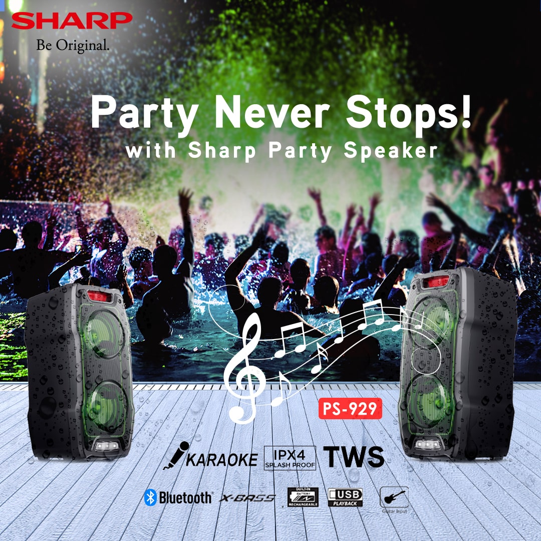 Sharp Party Never Stops PS-929