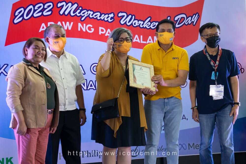 Migrant Workers' Day 2022 - BDO recognized as a social partner