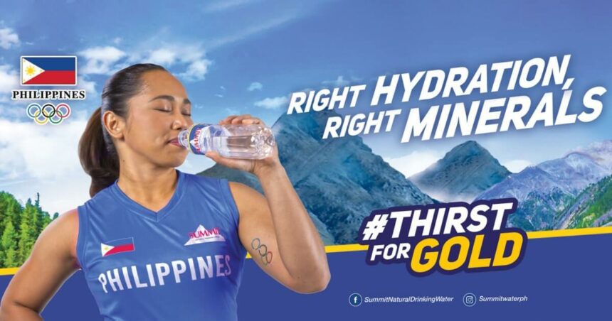 Summit Natural Drinking Water Fueling Filipino Athletes