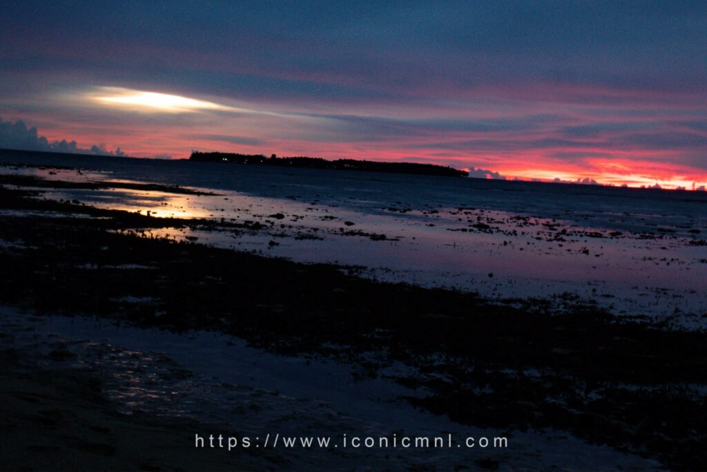 Palaweña - Pandanan Island Balabac Palawan sunset