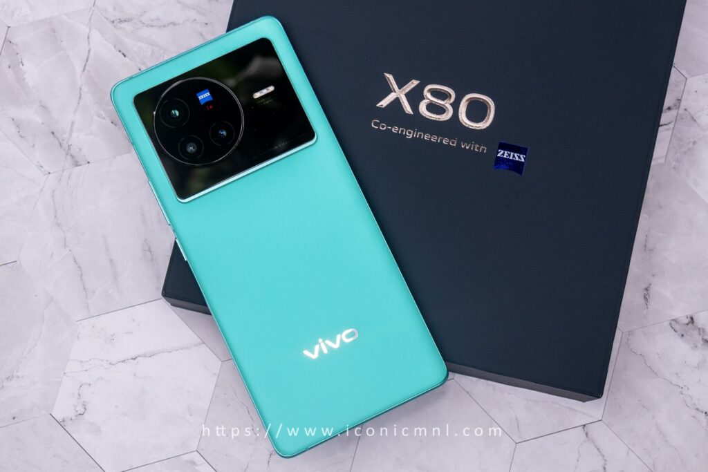 vivo x 80 blue