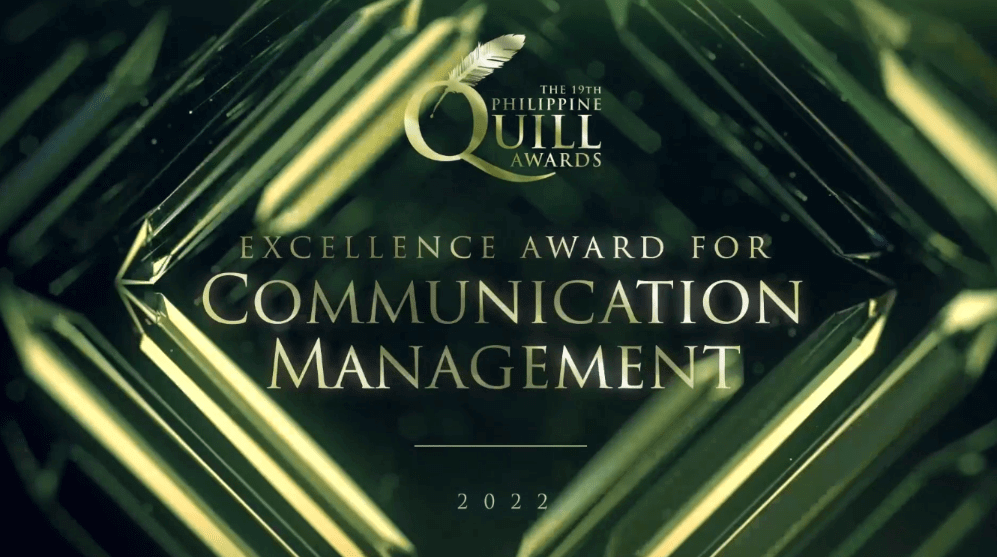 Excellence Award for Communication Management
