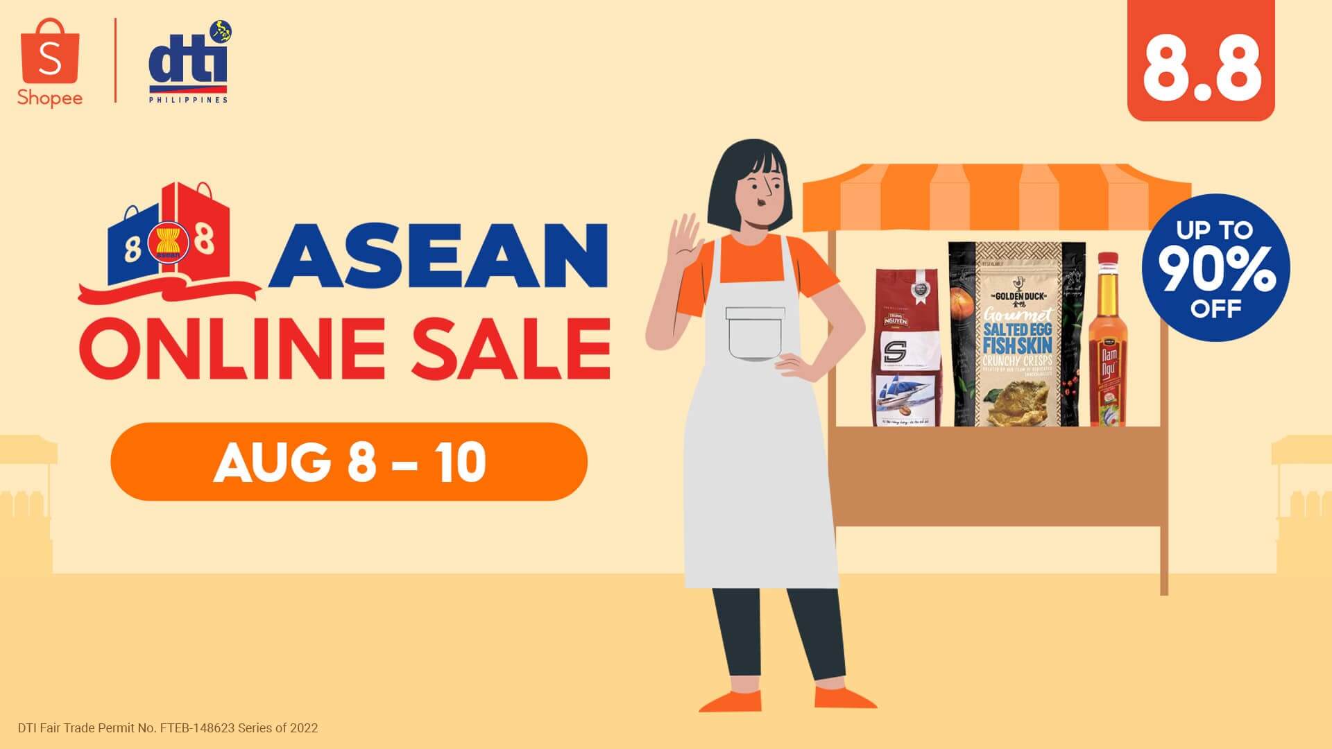 Shopee and the Department of Trade and Industry partners for the 3rd ASEAN Online Sale