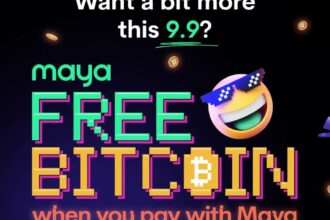 Double up your shopping deals this 9.9 with Maya's unique free Bitcoin promo