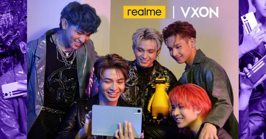 VXON as realmes first P Pop Ambassador