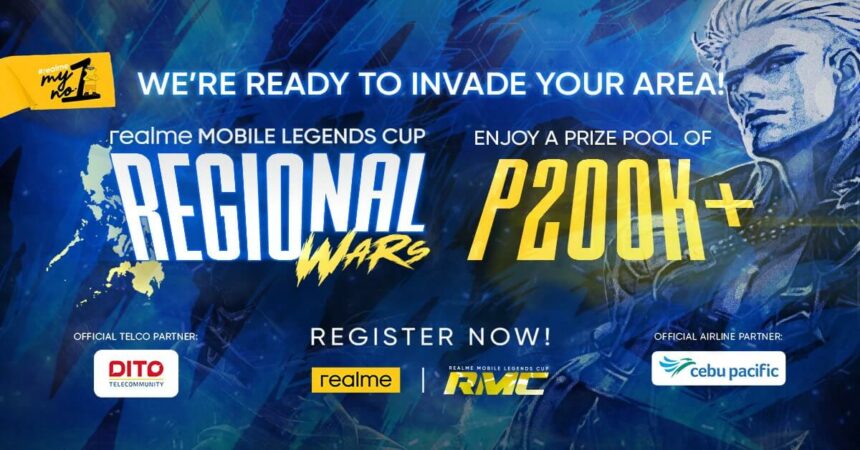 realme gears up for its first-ever Mobile Legends Cup Regional Wars
