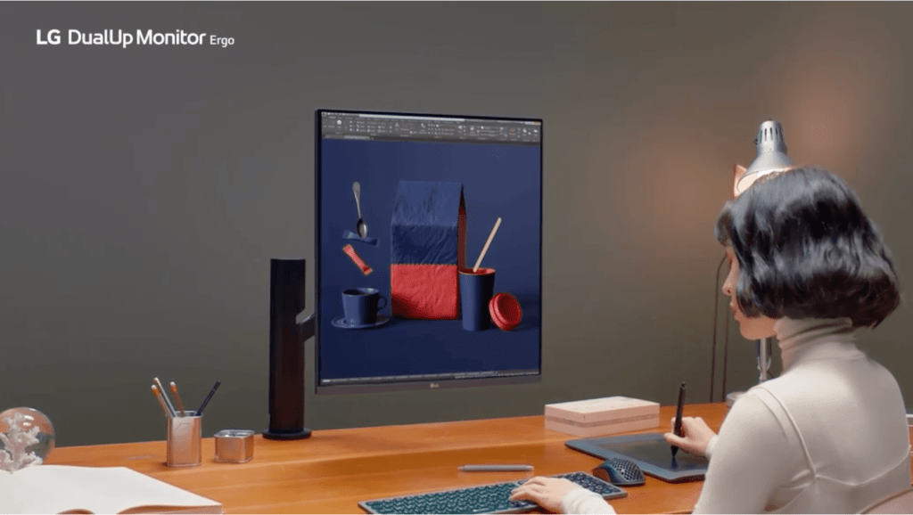 LG DualUp monitor