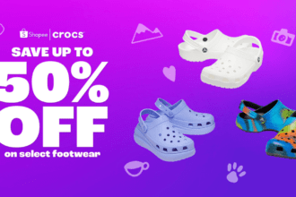 Get up to 50 off on your favorite Crocs on Shopee this October 19