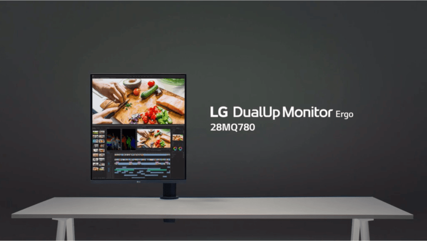 LG DualUp Monitor Ergo 28MQ780