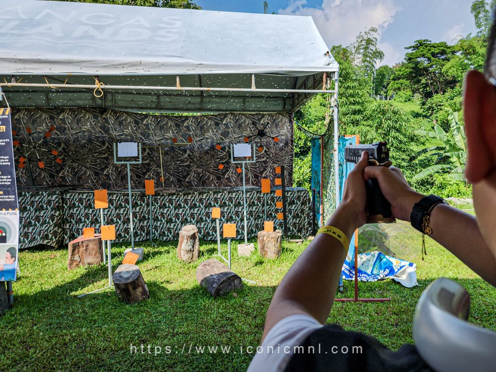 Batangas Lakelands - airsoft pistol shooting range