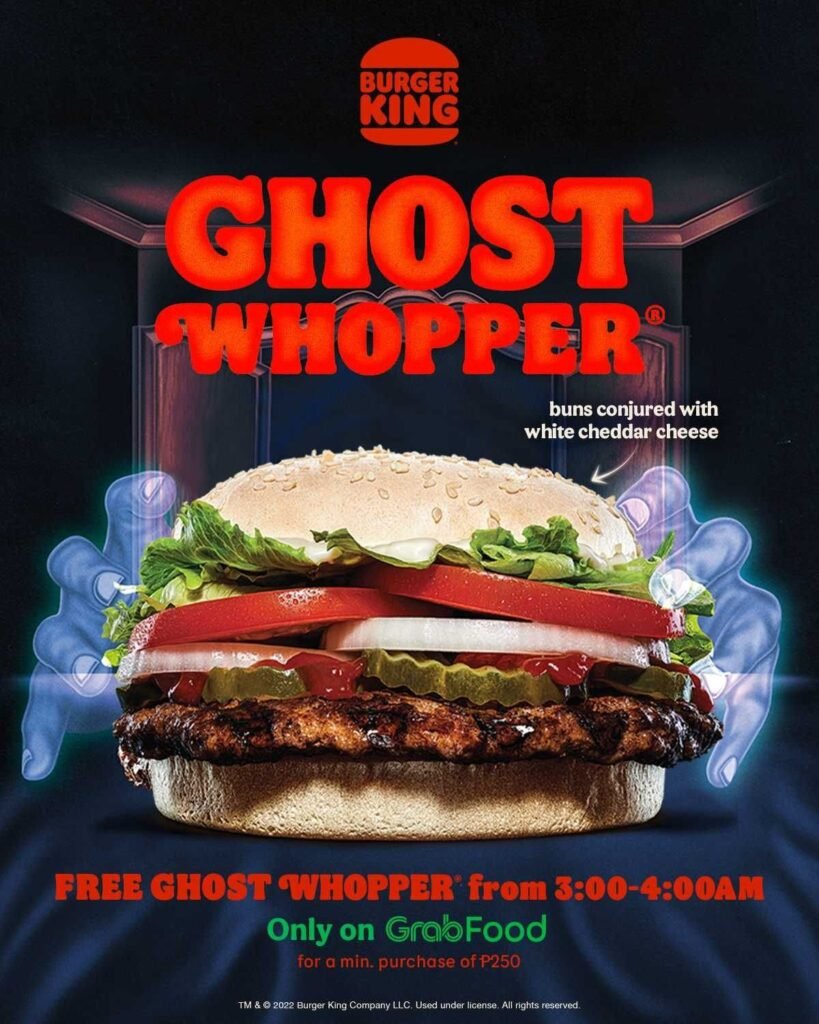 Burger King Ghost Whopper