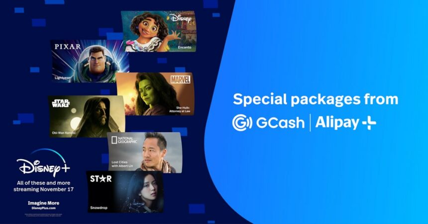 Disney Special packages from GCash Alipay