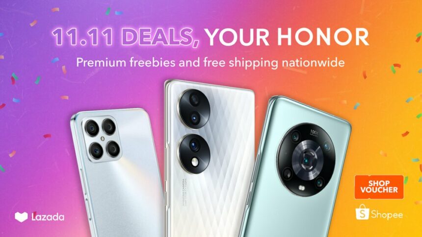 HONOR joins Lazada and Shopee 11.11 Sale