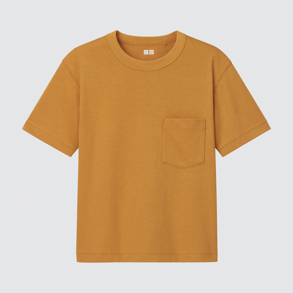 Kids’ U AIRism Cotton Crew Neck Short Sleeve T-Shirt