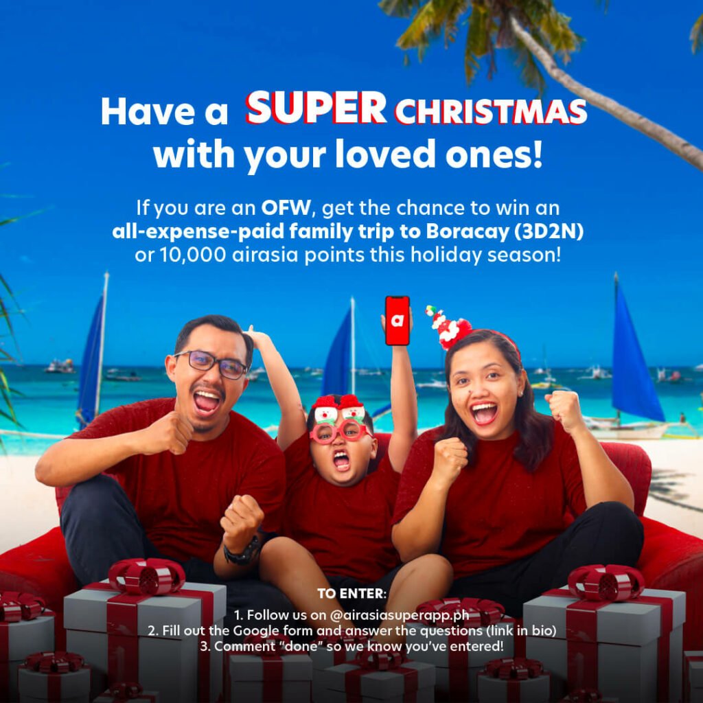 airasia Super App SUPER Christmas get-away