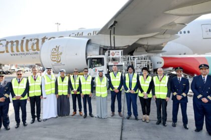 Emirates operates milestone demonstration flight powered with 100 Sustainable Aviation Fuel