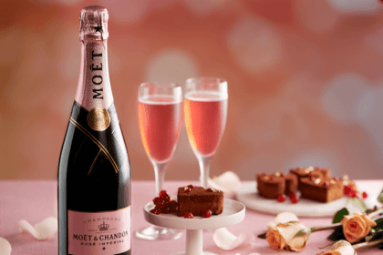 Emirates puts the love on top this Valentines Day lounge champagne