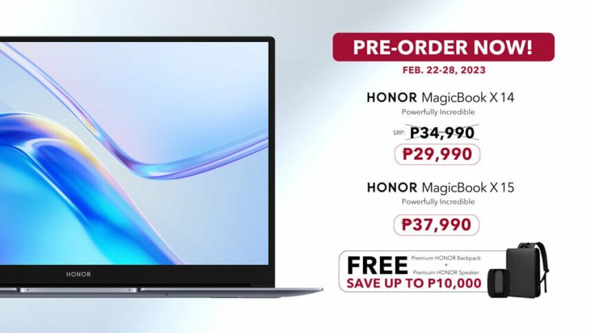 HONOR MagicBook X Series Pre Order