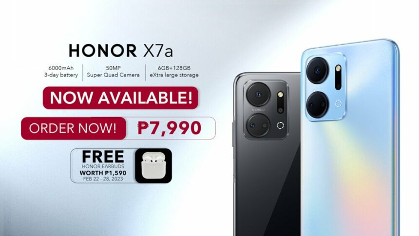 HONOR X7a Order Now