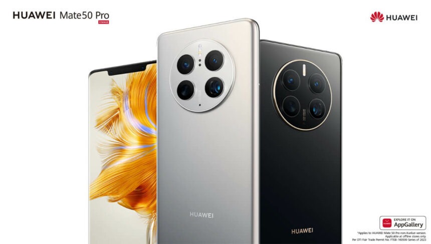 HUAWEI gives users a ₱6000 discount on the Mate 50 Pro
