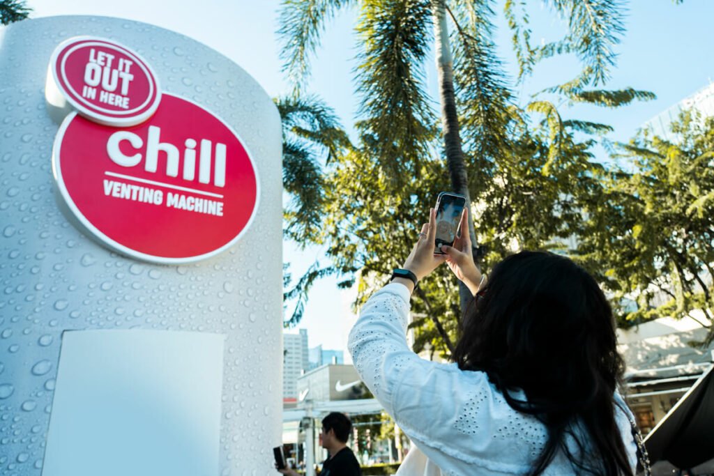 Chill Venting Machine situated at BGC High Street