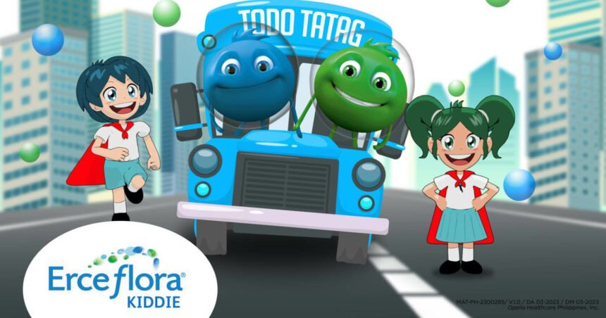 Erceflora Kiddie gives kids a fun trip to a healthy gut with the Batang Matatag Bus