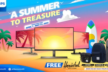 A Summer to Treasure Free Herschel Bag with Philips Monitors Purchase
