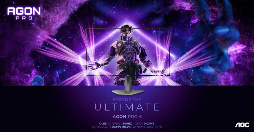 AGON by AOC announces the latest competitive 27 inch gaming monitor from the AGON 6 Series the AGON Pro AG276QSG