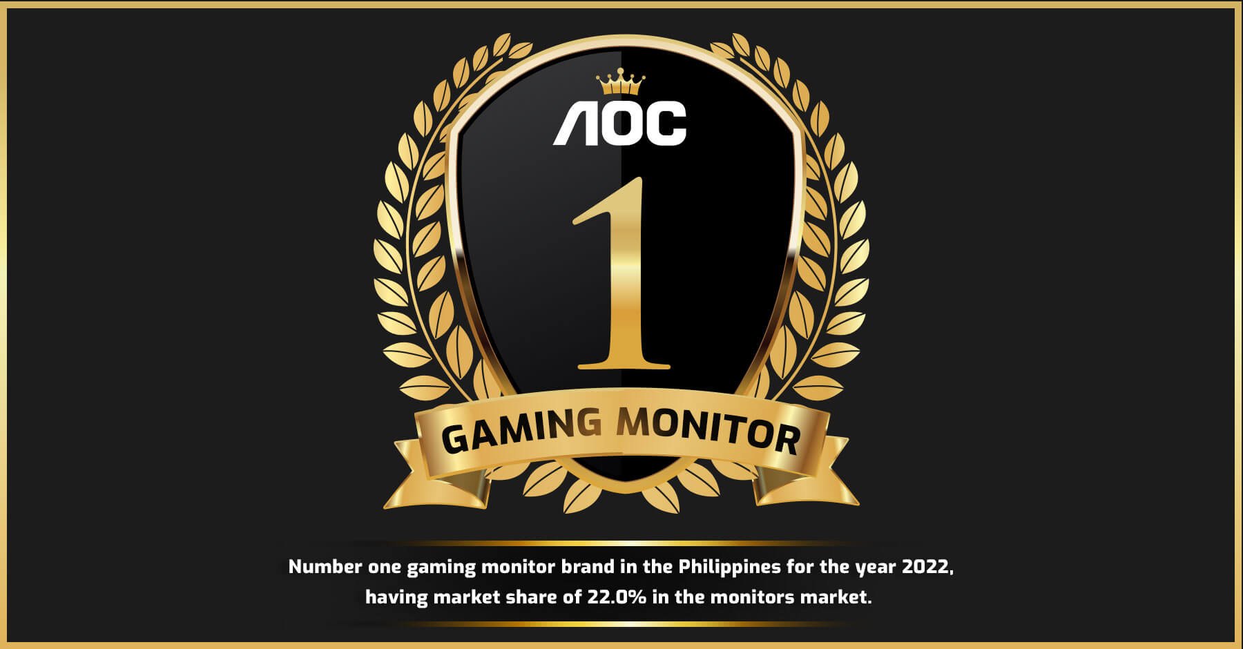 AOC Monitors Crowned as the Philippines