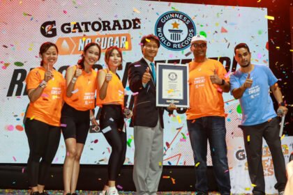 Gatorade No Sugar Sweat Fest Sets New World Record 01
