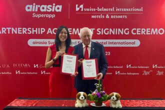 airasia Superapp officiates Partnership Agreement with Swiss Belhotel International scaled