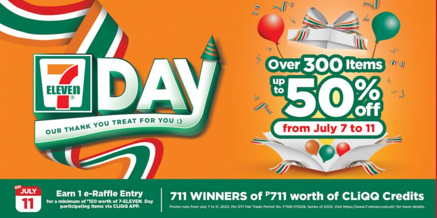 7 Eleven Philippines marks another anniversary with a giving back treat to customers this 7 Eleven Day
