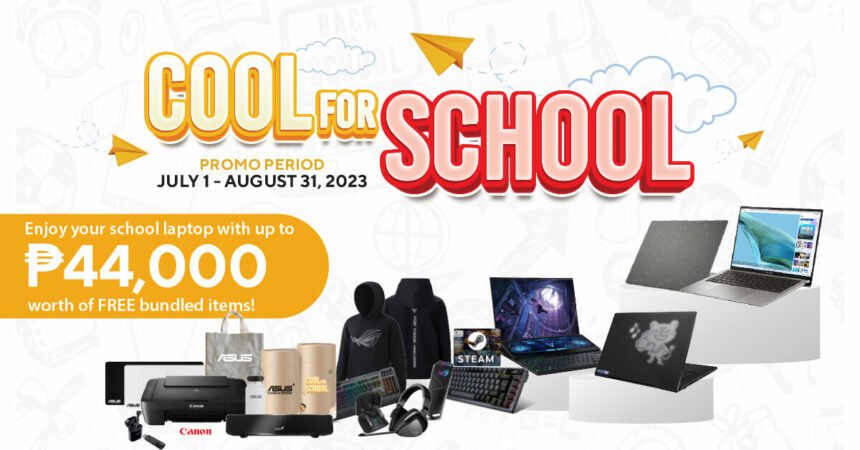 ASUS and ROG Cool for School 2023 Promo