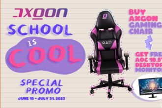 AXGON back to school promo