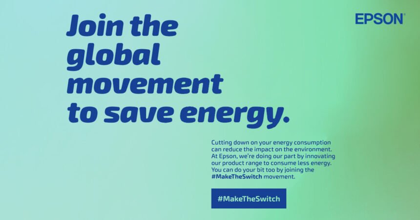 Epson launches global MakeTheSwitch Campaign to encourage energy saving