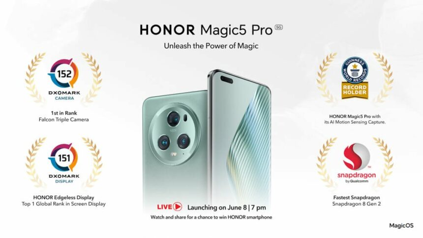 Guinness World Record breaking HONOR Magic5 Pro to arrive in PH on June 8