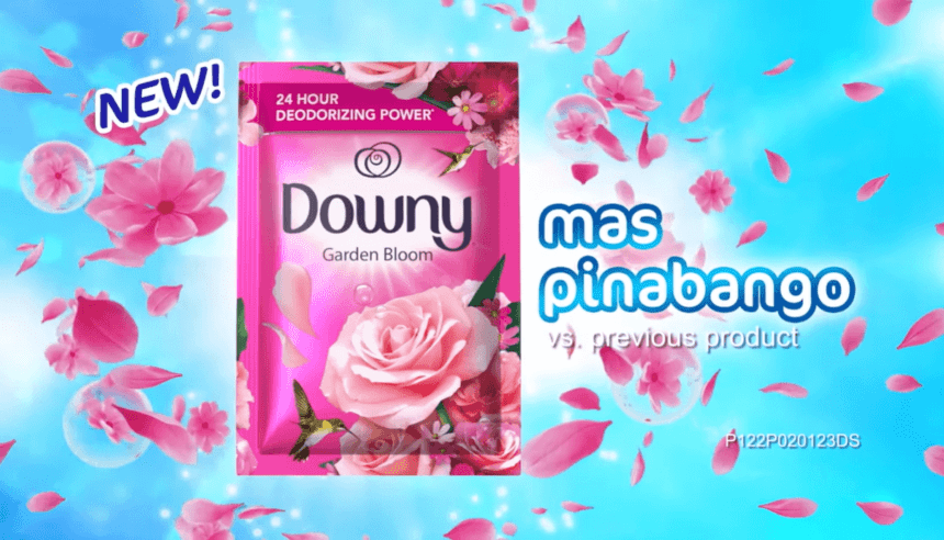 Laundry plantsa hack using Downy Garden Bloom
