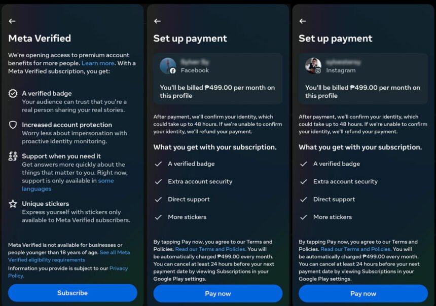 Meta Verified: How To Get Your Instagram And Facebook Accounts Verified ...