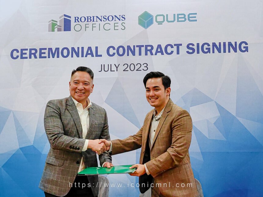 QUBE Smart Technology Corp. and Robinson Land Corporation partnership 02