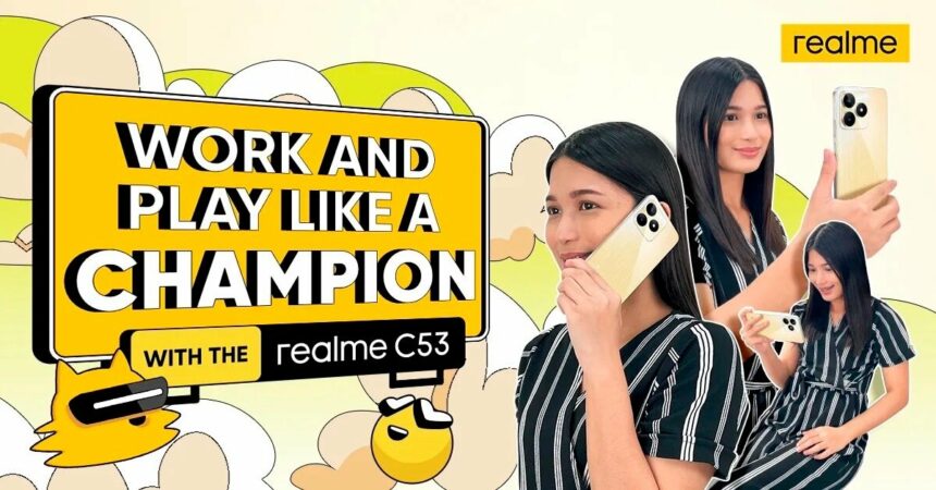 Work and Play Like a Champion with the realme C53