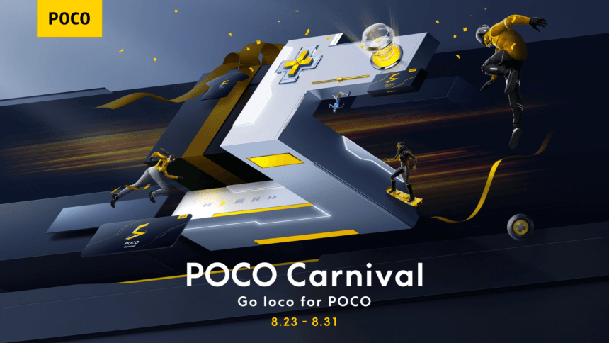 Get set for the POCO Carnival with a series of exciting events and Mega Sale to celebrate the 5th anniversary