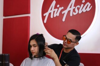 AirAsia Philippines Haircut Shot