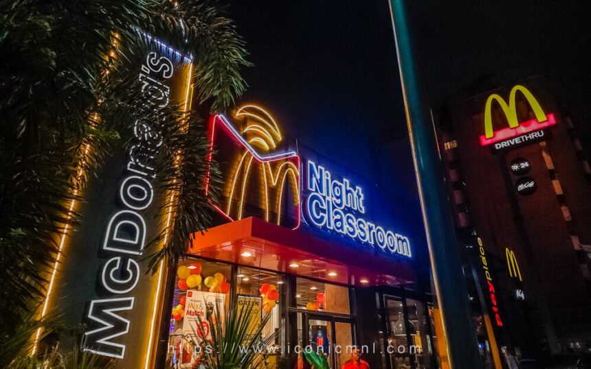 McDonalds Night Classrooms light up again