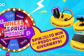 Spin the Wheel of SurPrize with Rapoo Score Up to ₱500 e Wallet Giveaway