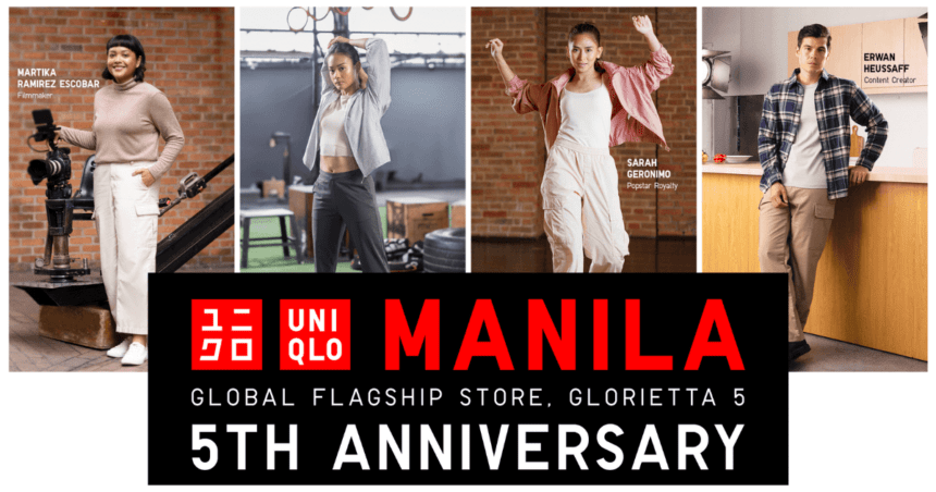 UNIQLO Manila Global Flagship Store Celebrates 5th Anniversary in the Philippines