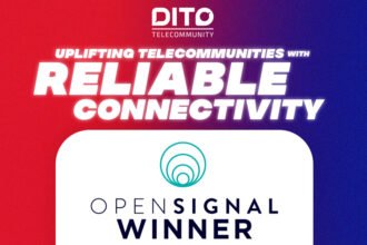 Uplifting Telecommunities with Reliable Connectivity DITO bags Opensignal Awards